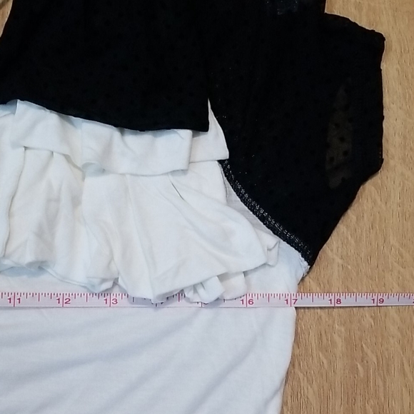 Costa Blanca one shoulder dot mesh sleeve XL - Picture 7 of 10